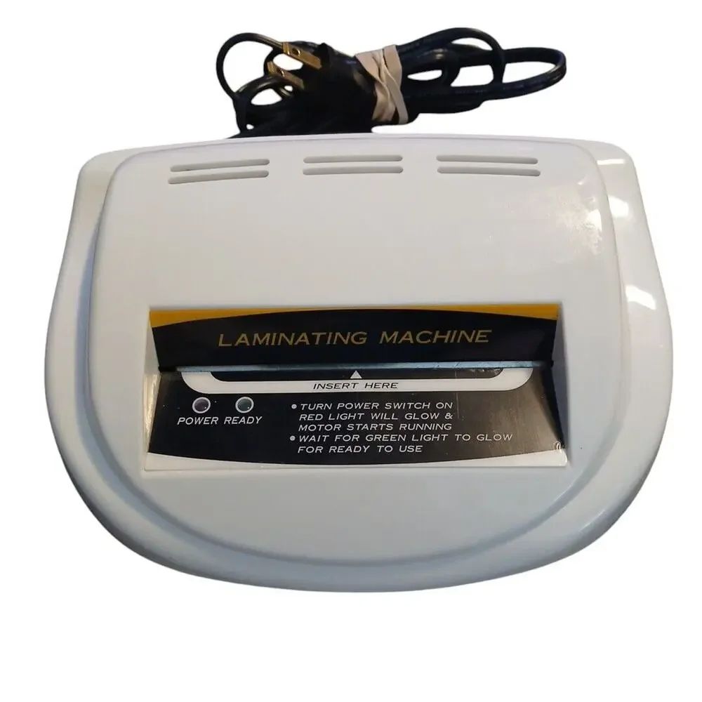 Personal Card White Electric Laminating Machine 4